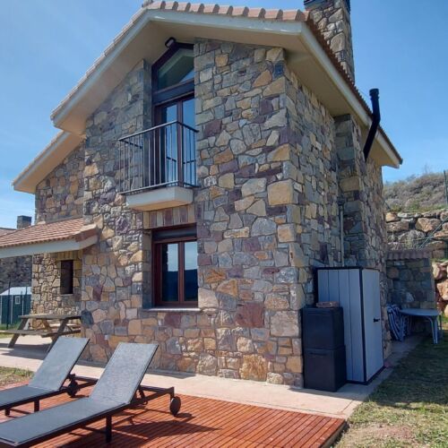 sun terrace with luxurious sun beds